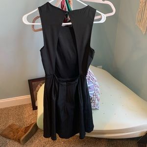 Lulu’s open back skater dress